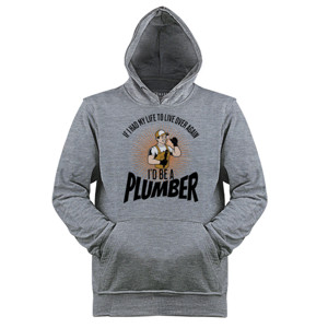 Jaket Hoodie If i had my life to live over again i'd be a plu  