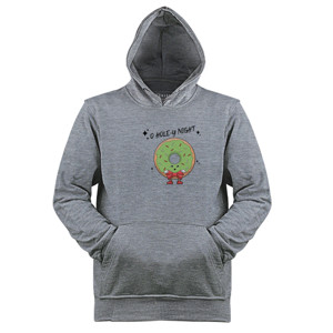 Jaket Hoodie O Hole-y Night - Kaos Natal Lucu