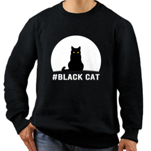 Jaket Sweater Black Cat