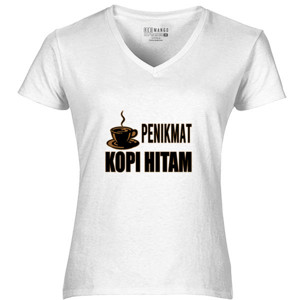 Kaos Penikmat Kopi Hitam
