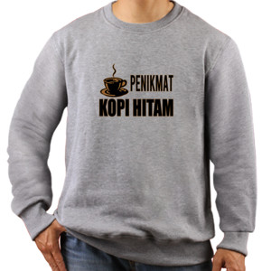 Jaket Sweater Penikmat Kopi Hitam