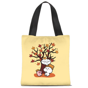 Tas Tote Fullprint Daunnya bagus ya Tory!