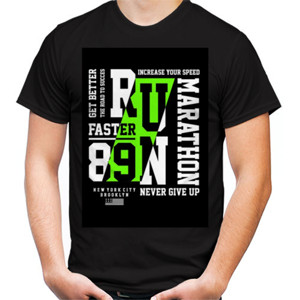 Kaos Lari Marathon 89 Green