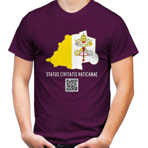 Kaos Pria STATUS CIVITATIS VATICANAE