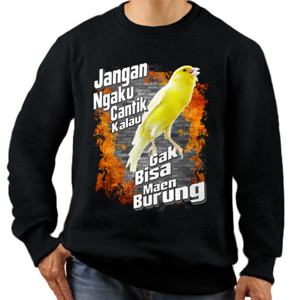 Jaket Sweater Burung Kenari