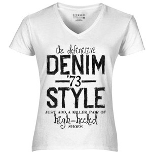 Kaos Denim 73 Style