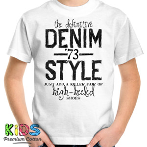 Kaos Denim 73 Style