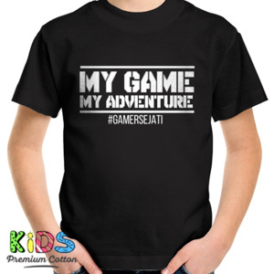 Kaos T-Shirt My Game My Adventure