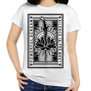 Kaos SILENCE IS THE MOST POWERFUL SCREAM