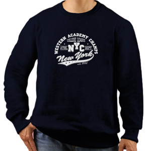 Jaket Sweater NYC College League