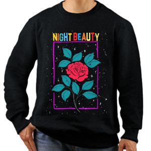Jaket Sweater NIGHT BEAUTY ROSE