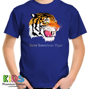 Kaos Save Sumatran Tiger - Selamatkan Harimau Sumatra