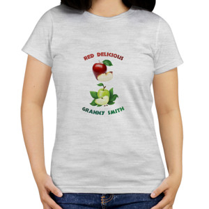 Kaos Granny Smith Red Delicious