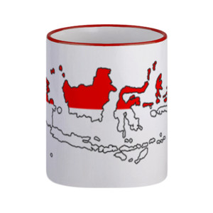 Mug Peta indonesia