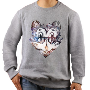 Jaket Sweater Kaos What a cute cat