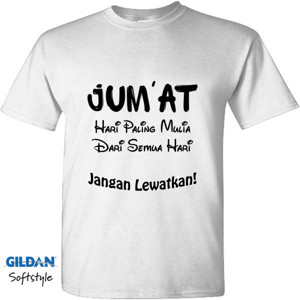 Kaos Baju Tentang Hari Jumat