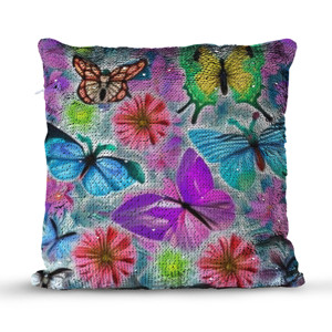 Bantal Ajaib Bunga dan kupu kupu