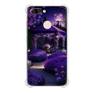 Casing HP Purple Garden Midnight