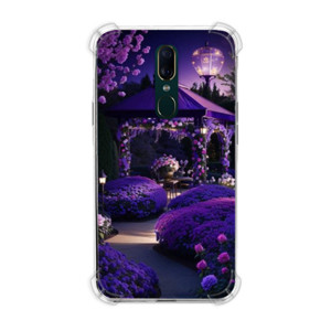 Casing HP Purple Garden Midnight