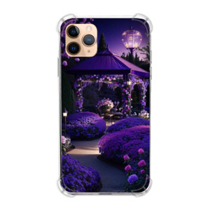 Casing HP Purple Garden Midnight