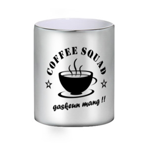 Mug Silver IVB Coffee Squad