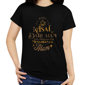 Kaos Kopi Berasal dari Alam