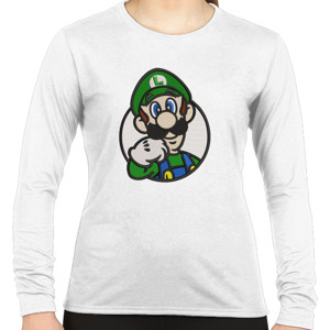 Kaos Luigi Bordir