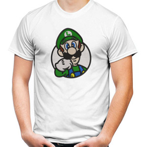 Kaos Luigi Bordir