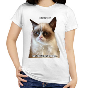Kaos Grumpy Cat Quote