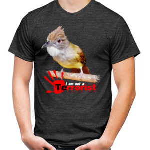 Kaos Burung Cucak Jenggot
