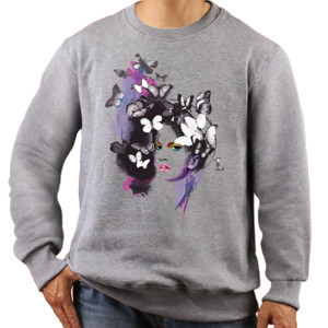 Jaket Sweater Woman Free To Fly