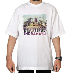 Kaos Oversize Beautiful Indramayu tugu mangga