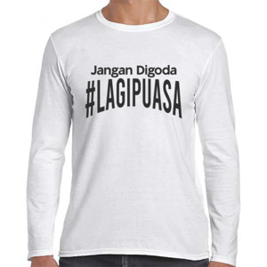 Kaos Jangan Digoda Lagi Puasa