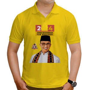 Kaos Polo Be Tshirt - Anies For 2024