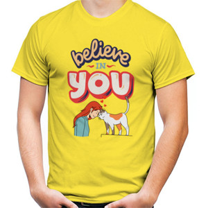 Kaos Wanita Lengan Pendek Puspus - Believe In You