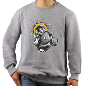 Jaket Sweater Monkey Dumbell