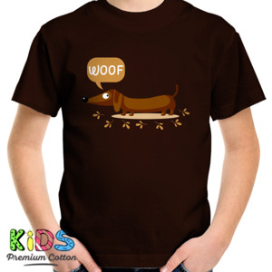 Kaos anjing dachshund lucu