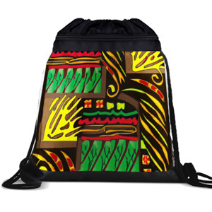 Tas Serut Tas Serut dengan Gambar Abstrak 