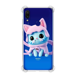 Casing HP Case Kucing Pakai Hoodie Kartun Lucu