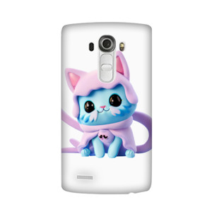 Case Kucing Pakai Hoodie Kartun Lucu Casing HP