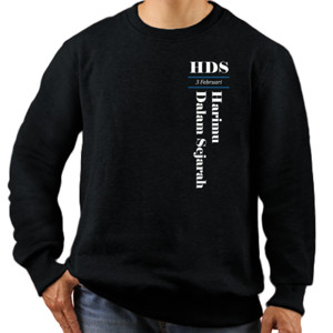 Jaket Sweater Kaos HDS - 3 Februari