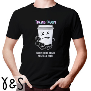 Kaos Pria Sancashirt - Tukang Ngopi