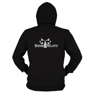 Hoodie Zipper budak melayu