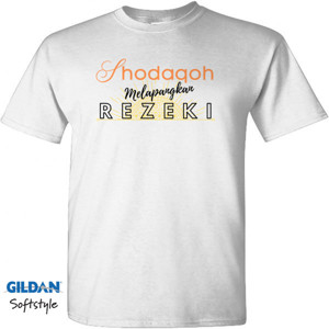 Kaos Shodaqoh Melapangkan Rezeki