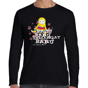 Kaos Lebaran Baju Baru Semangat Baru