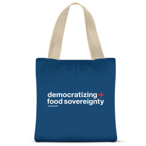 Tas Tote Fullprint democratizing food sovereignty