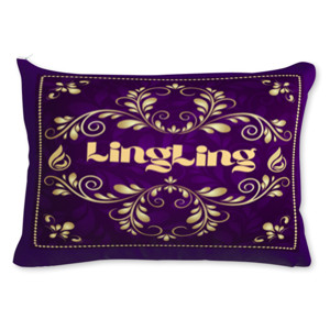 Bantal LINGLING - Bantal Sofa Elegan (Persegi Panjang)