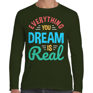 Kaos Everything You Dream is Real - Kaos Merah Wanita