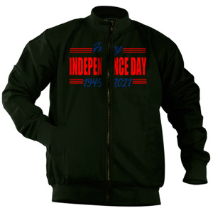 Jaket Bomber Happy independen Day Indonesia