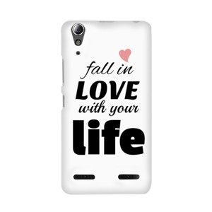 #Tipografi - Fall in Love With Ur Life Casing HP